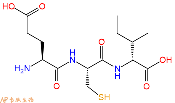 专肽生物产品H2N-Glu-Cys-DIle-OH