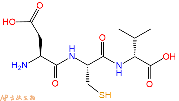 专肽生物产品H2N-Asp-Cys-DVal-OH
