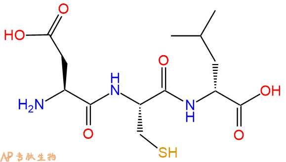 专肽生物产品H2N-Asp-Cys-DLeu-OH