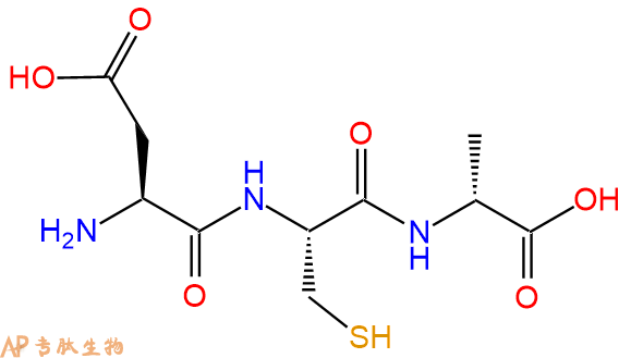 专肽生物产品H2N-Asp-Cys-DAla-OH