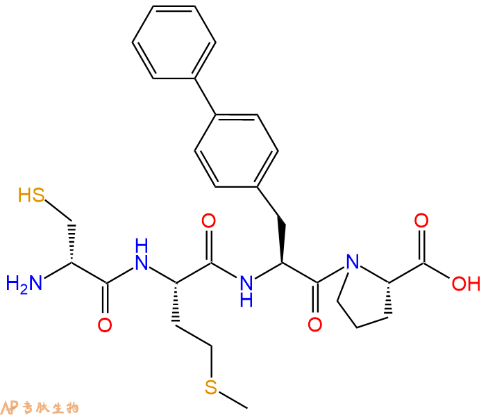 专肽生物产品H2N-DCys-Met-Bip-Pro-OH