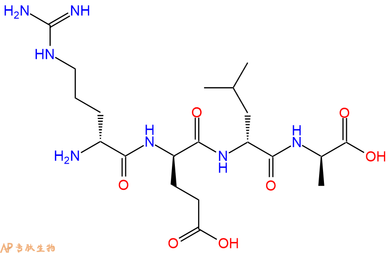 专肽生物产品H2N-DArg-DGlu-DLeu-DAla-OH
