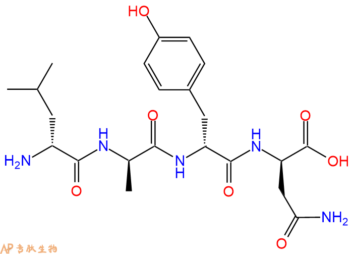 专肽生物产品H2N-DLeu-DAla-DTyr-DAsn-OH