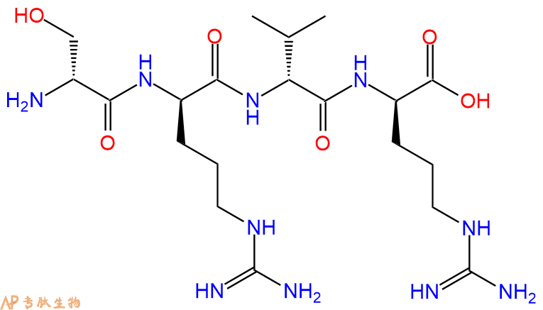 专肽生物产品H2N-DSer-DArg-DVal-DArg-OH