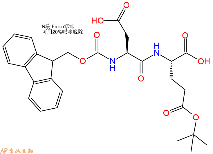 专肽生物产品Fmoc-Asp-Glu(OtBu)-OH
