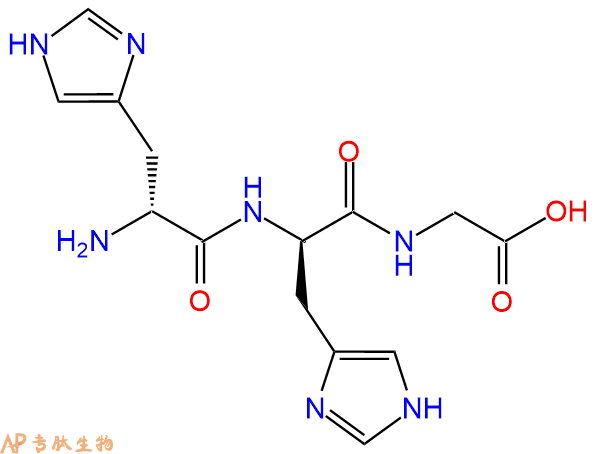 专肽生物产品H2N-DHis-DHis-Gly-OH