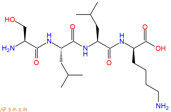 专肽生物产品H2N-Ser-Leu-Leu-DLys-OH