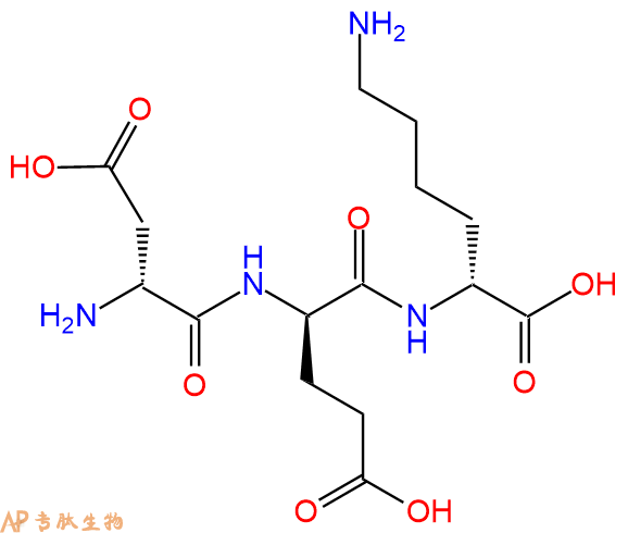 专肽生物产品H2N-DAsp-DGlu-DLys-OH