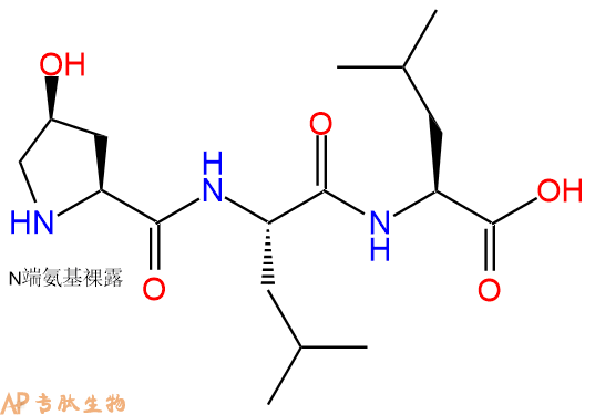 专肽生物产品H2N-Hyp-Leu-Leu-OH