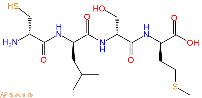 专肽生物产品H2N-DCys-DLeu-DSer-DMet-OH