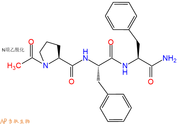 专肽生物产品Ac-Pro-Phe-Phe-CONH2