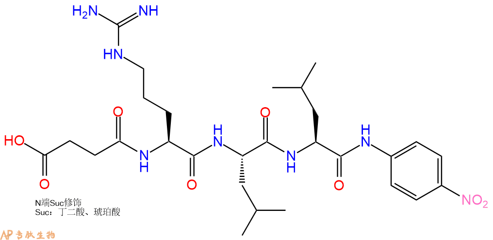专肽生物产品Suc-Arg-Leu-Leu-pNA