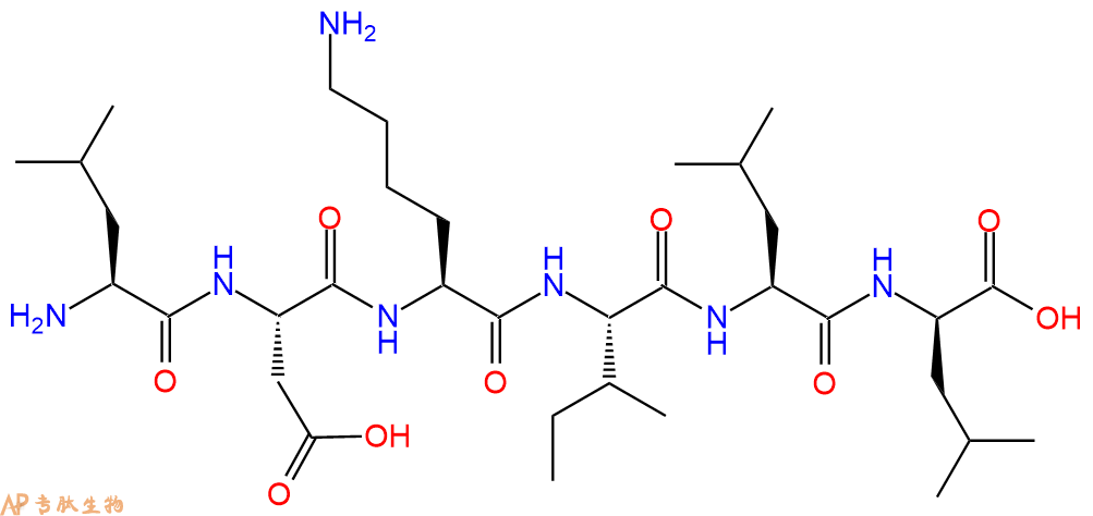 专肽生物产品H2N-Leu-Asp-Lys-Ile-Leu-DLeu-OH