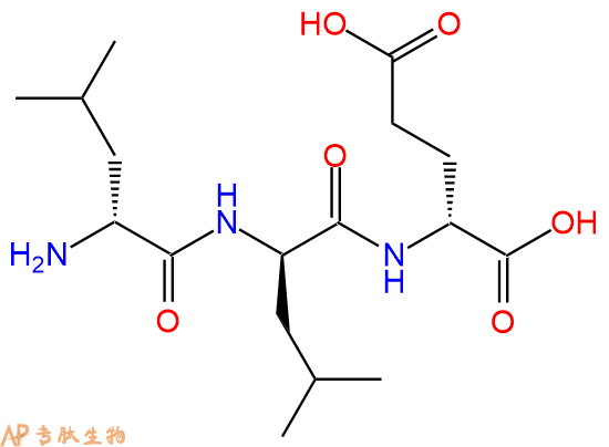 专肽生物产品H2N-DLeu-DLeu-DGlu-OH