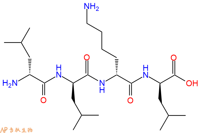 专肽生物产品H2N-DLeu-DLeu-DLys-DLeu-OH