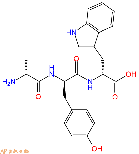 专肽生物产品H2N-DAla-DTyr-DTrp-OH