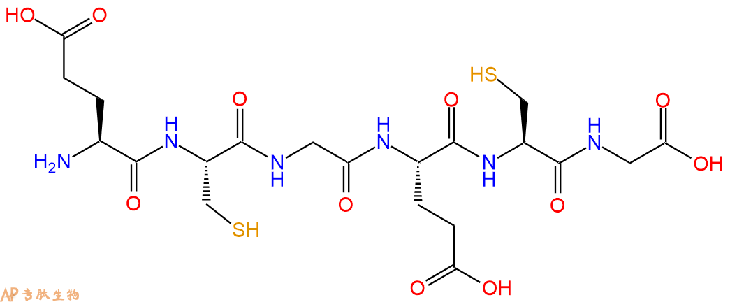专肽生物产品H2N-Glu-Cys-Gly-Glu-Cys-Gly-OH