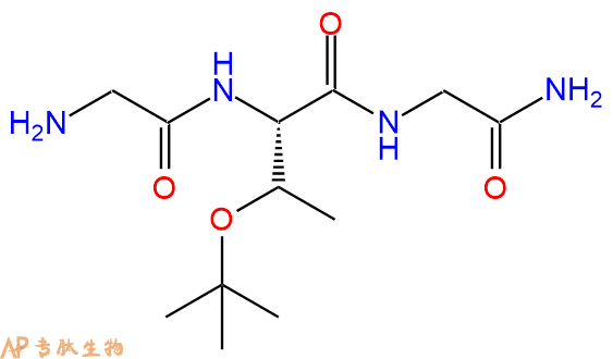 专肽生物产品H2N-Gly-Thr(tBu)-Gly-CONH2