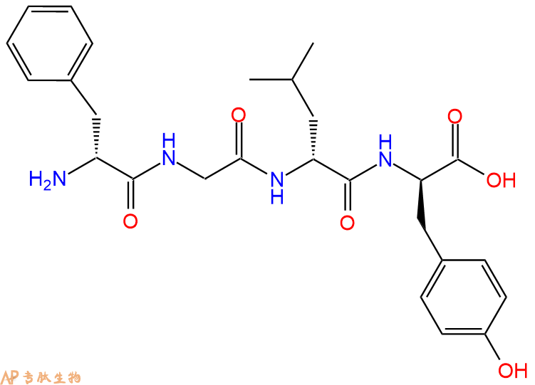 专肽生物产品H2N-DPhe-Gly-DLeu-DTyr-OH