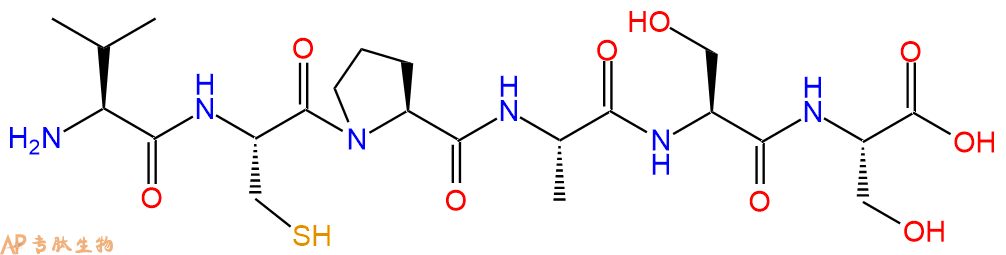 专肽生物产品H2N-Val-Cys-Pro-Ala-Ser-Ser-OH