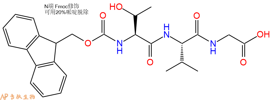专肽生物产品Fmoc-Thr-Val-Gly-OH