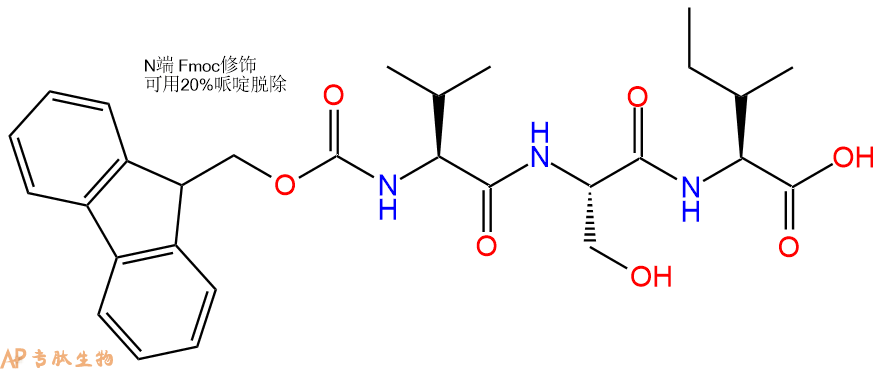 专肽生物产品Fmoc-Val-Ser-Ile-OH