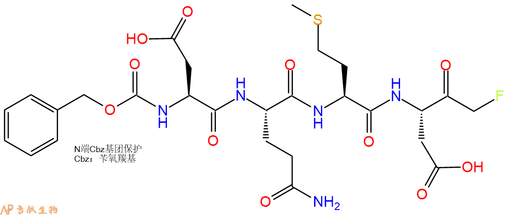 专肽生物产品Cbz-Asp-Gln-Met-Asp-FMK