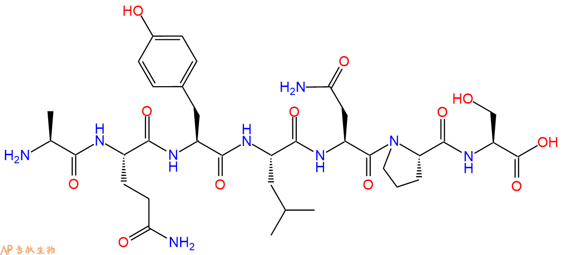 专肽生物产品胶质瘤干细胞（GSCT）靶向肽：AS-7