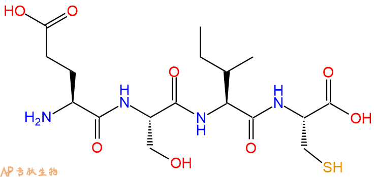 专肽生物产品H2N-Glu-Ser-Ile-Cys-OH