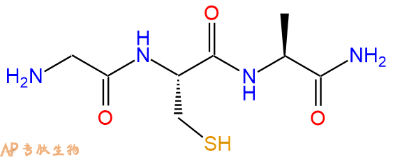 专肽生物产品H2N-Gly-Cys-Ala-CONH2