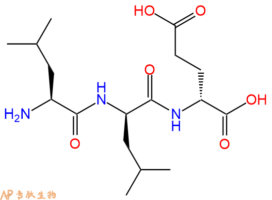 专肽生物产品H2N-Leu-DLeu-DGlu-OH