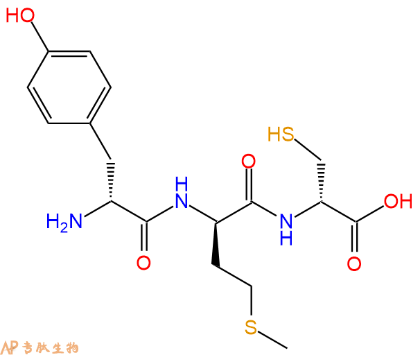 专肽生物产品H2N-DTyr-DMet-DCys-OH