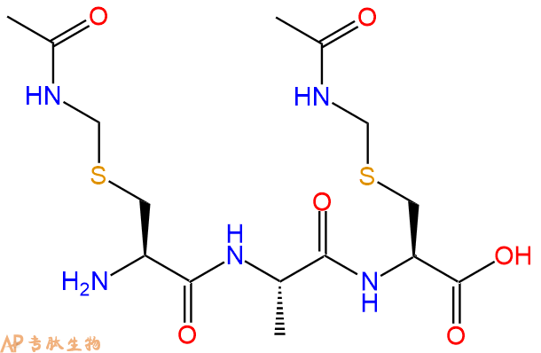 专肽生物产品H2N-Cys(Acm)-Ala-Cys(Acm)-OH