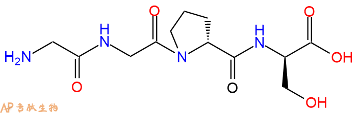 专肽生物产品H2N-Gly-Gly-DPro-DSer-OH