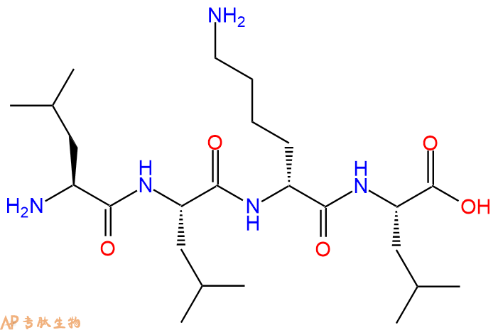 专肽生物产品H2N-Leu-Leu-DLys-Leu-OH