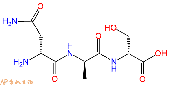 专肽生物产品H2N-DAsn-DAla-DSer-OH