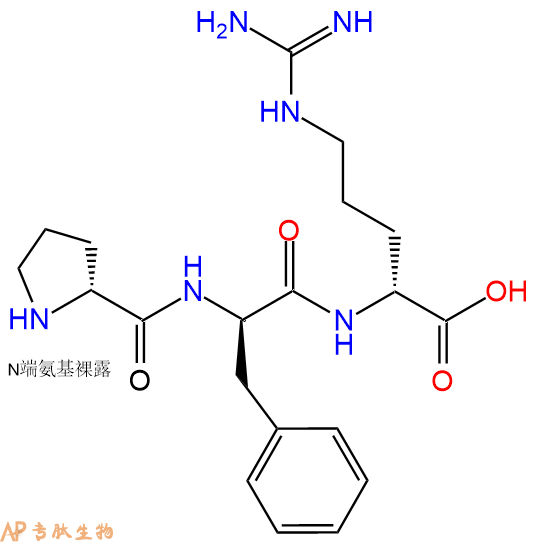 专肽生物产品H2N-DPro-DPhe-DArg-OH