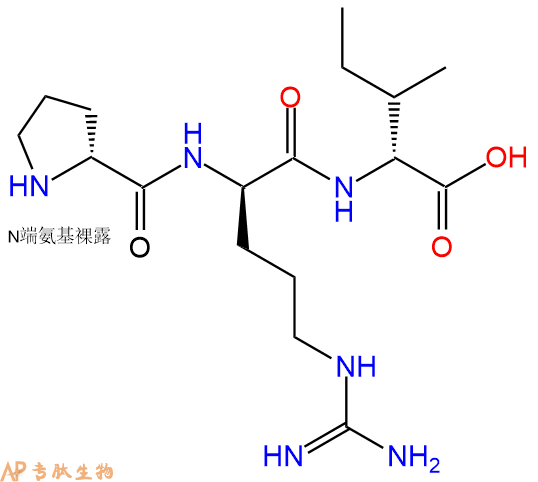 专肽生物产品H2N-DPro-DArg-DIle-OH