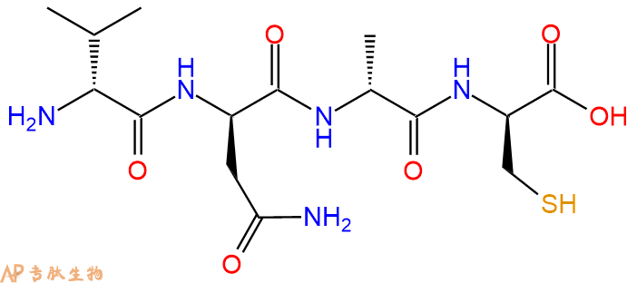 专肽生物产品H2N-DVal-DAsn-DAla-DCys-OH