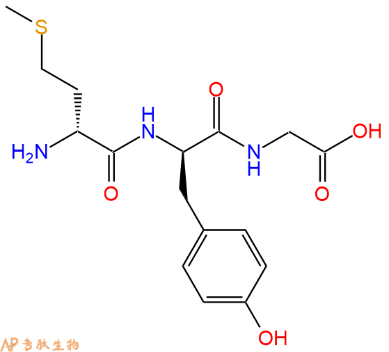 专肽生物产品H2N-DMet-DTyr-Gly-OH