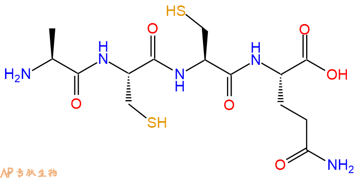 专肽生物产品H2N-Ala-Cys-Cys-Gln-OH