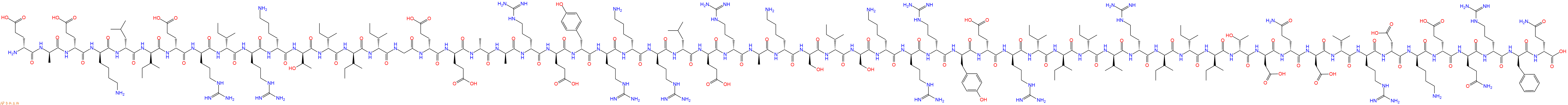 专肽生物产品H2N-DGlu-DAla-DGlu-DLys-DLeu-DIle-DGlu-DArg-DIle-DArg-DLys-DThr-DIle-DIle-DIle-Gly-DGlu-DGlu-DAla-DAla-DArg-DGlu-DTyr-DArg-DLys-DArg-DLeu-DGlu-DArg-DAla-DLys-DSer-DIle-DSer-DLys-DArg-DArg-DTyr-DGlu-DArg-DIle-DIle-DIle-DVal-DArg-DIle-DIle-DIle-DThr-DAsp-DGl