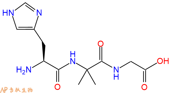 专肽生物产品H2N-His-Aib-Gly-OH