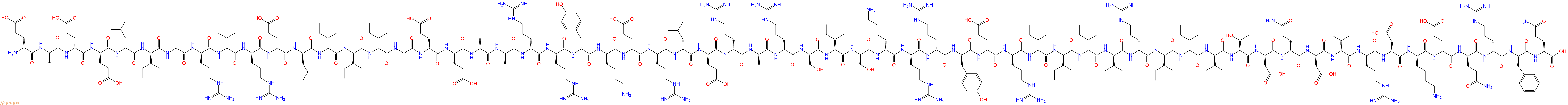 专肽生物产品H2N-DGlu-DAla-DGlu-DGlu-DLeu-DIle-DAla-DArg-DIle-DArg-DGlu-DLeu-DIle-DIle-DIle-Gly-DGlu-DGlu-DAla-DAla-DArg-DArg-DTyr-DLys-DGlu-DArg-DLeu-DGlu-DArg-DAla-DArg-DSer-DIle-DSer-DLys-DArg-DArg-DTyr-DGlu-DArg-DIle-DIle-DIle-DVal-DArg-DIle-DIle-DIle-DThr-DAsp-DGl
