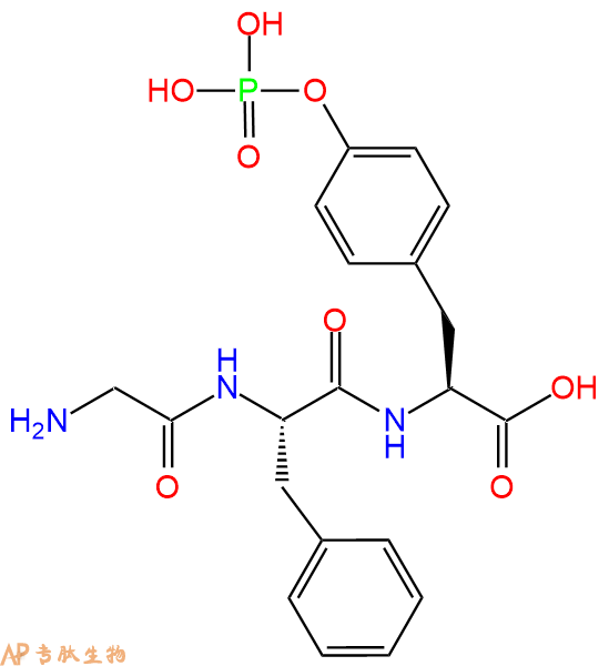 专肽生物产品H2N-Gly-Phe-Tyr(PO3H2)-OH