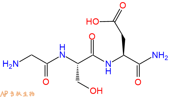 专肽生物产品H2N-Gly-Ser-Asp-CONH2
