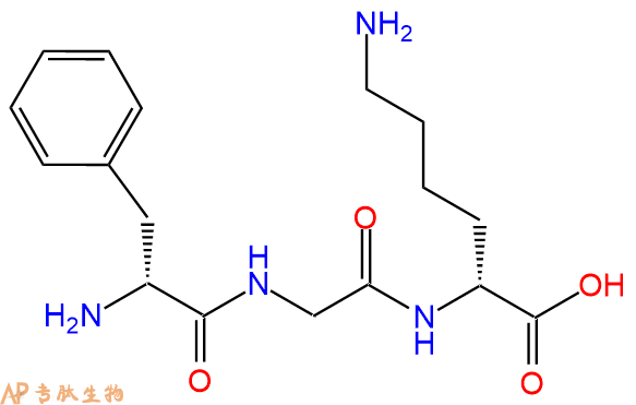 专肽生物产品H2N-DPhe-Gly-DLys-OH