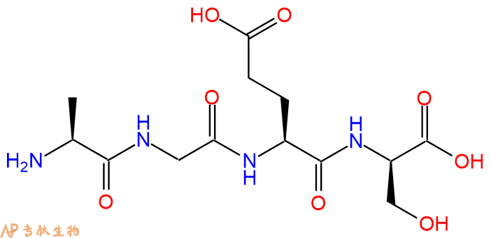 专肽生物产品H2N-Ala-Gly-Glu-DSer-OH