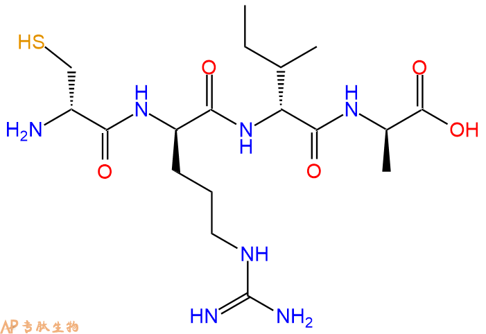 专肽生物产品H2N-DCys-DArg-DIle-DAla-OH