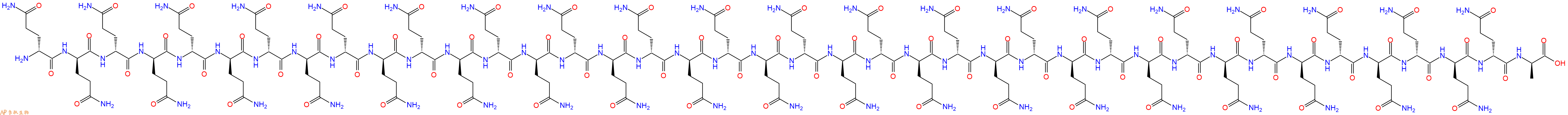 专肽生物产品H2N-DGln-DGln-DGln-DGln-DGln-DGln-DGln-DGln-DGln-DGln-DGln-DGln-DGln-DGln-DGln-DGln-DGln-DGln-DGln-DGln-DGln-DGln-DGln-DGln-DGln-DGln-DGln-DGln-DGln-DGln-DGln-DGln-DGln-DGln-DGln-DGln-DGln-DGln-DGln-DAla-OH